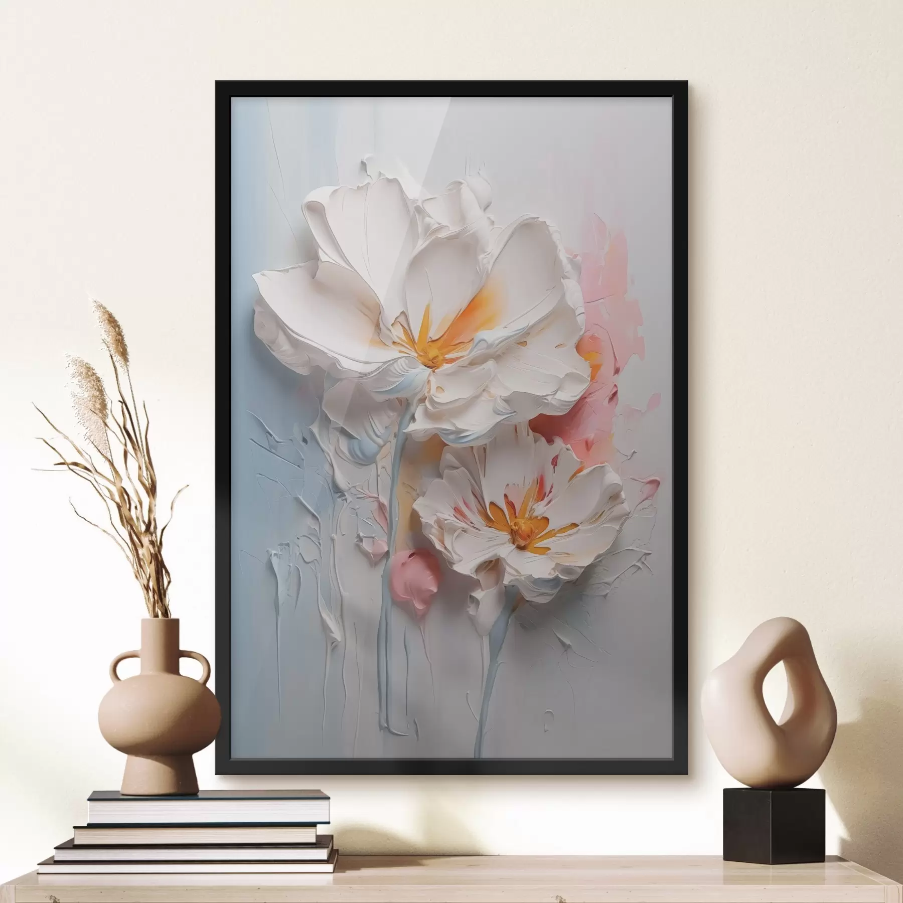 Fotobehang Abstracte bloemen f43196