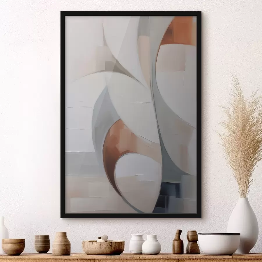 Fotobehang Geometrische abstractie f43198