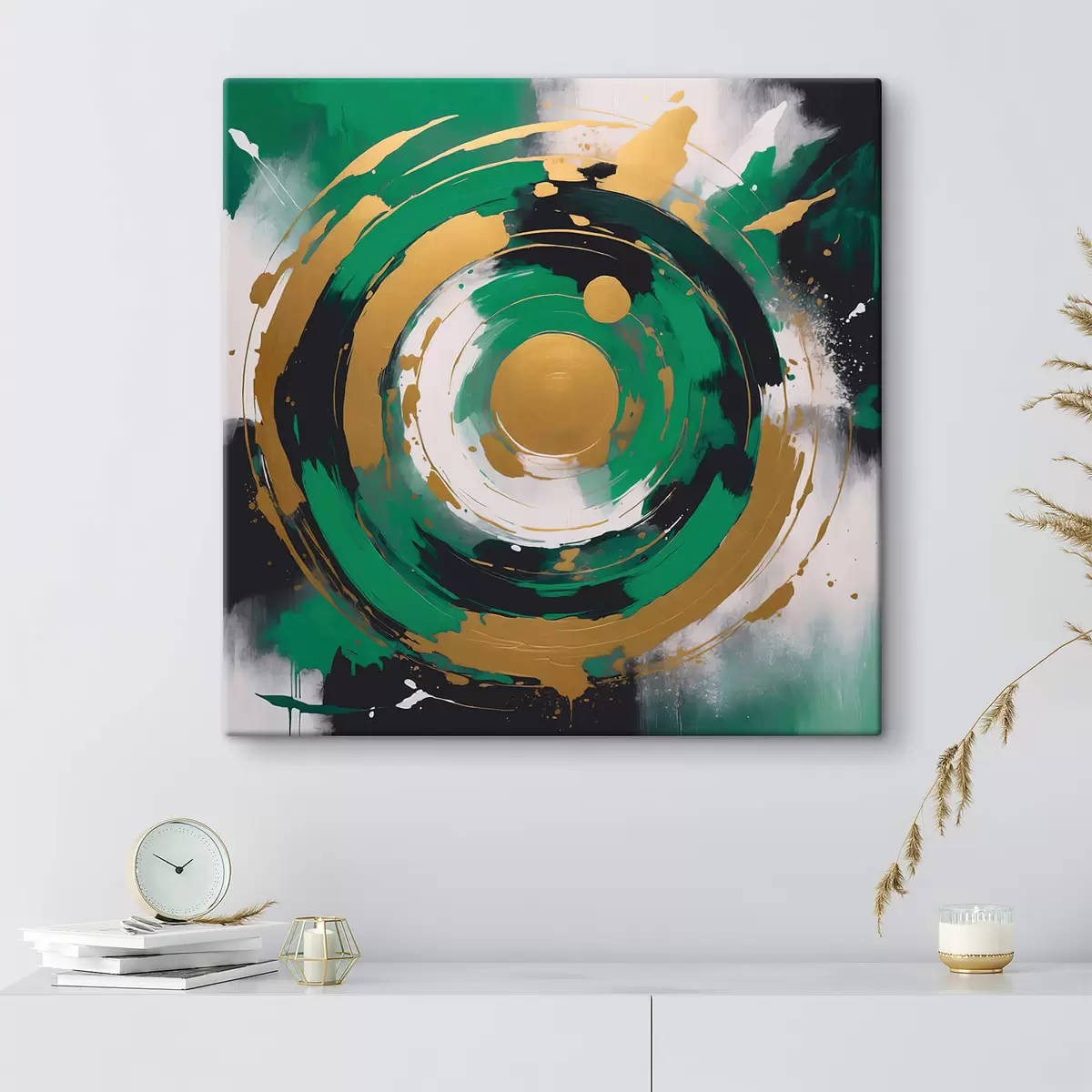  Peintures Abstraction avec un cercle s42992