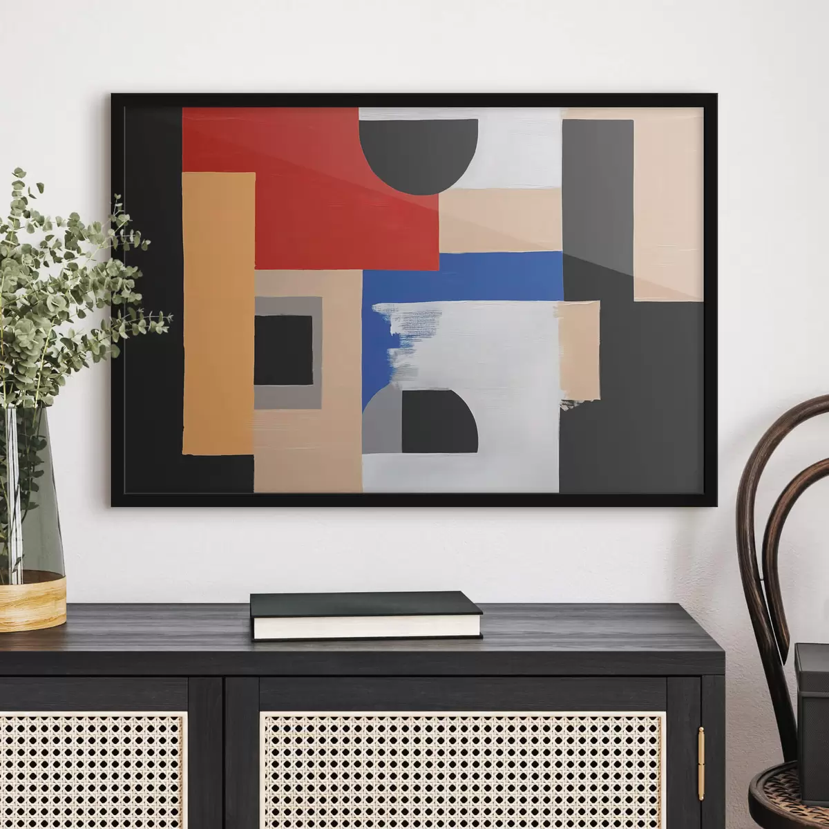 Poster Geometrische abstractie f42993