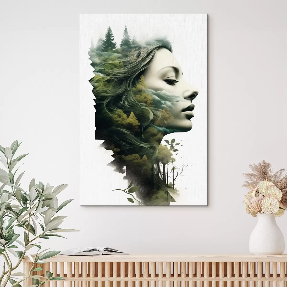  Peintures Les gens, la fille, la nature s43205