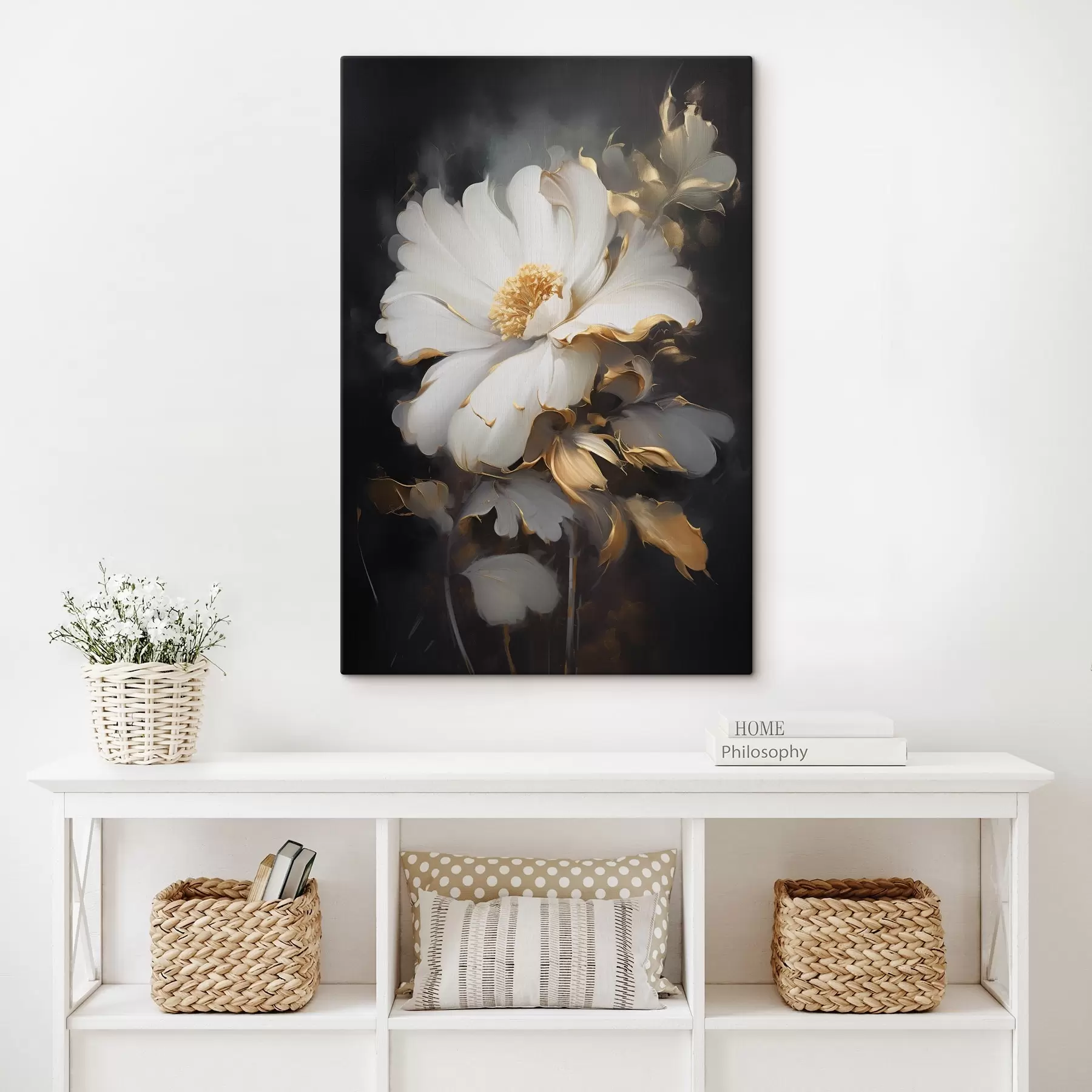  Peintures Grande fleur légère s43208