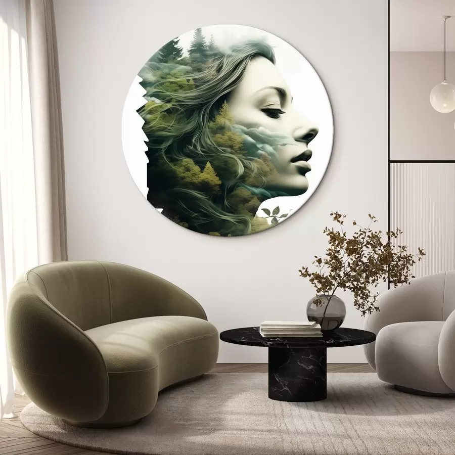  Schilderijen Mensen, meisje, natuur r43205