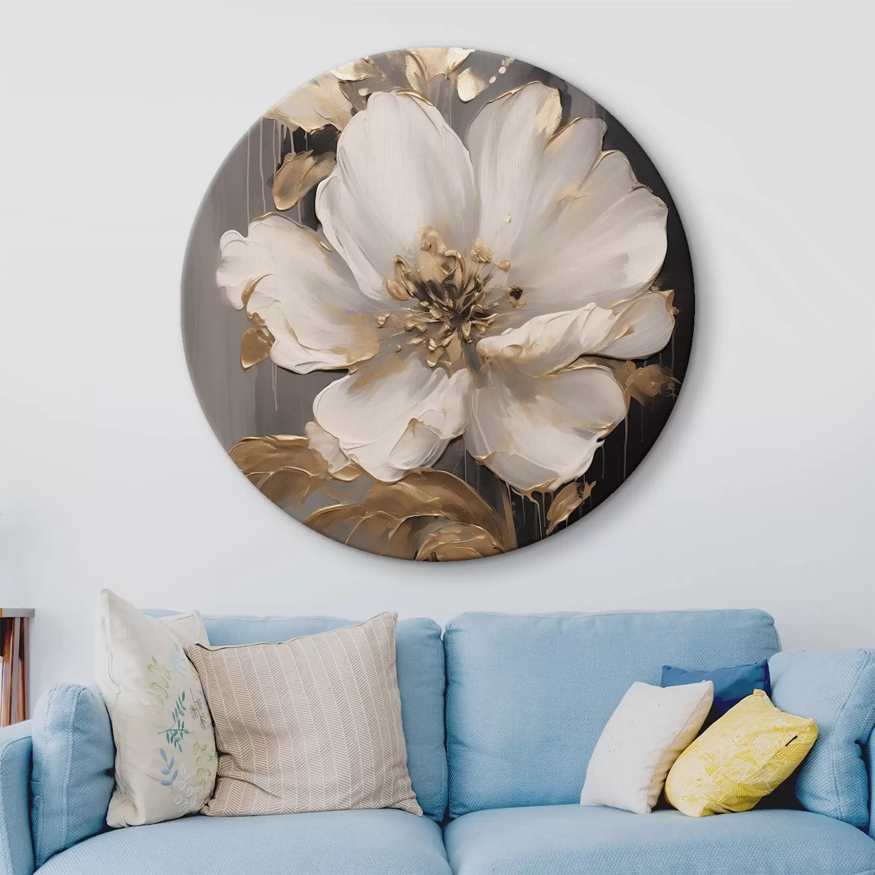  Schilderijen Mooie lichte bloem r43207