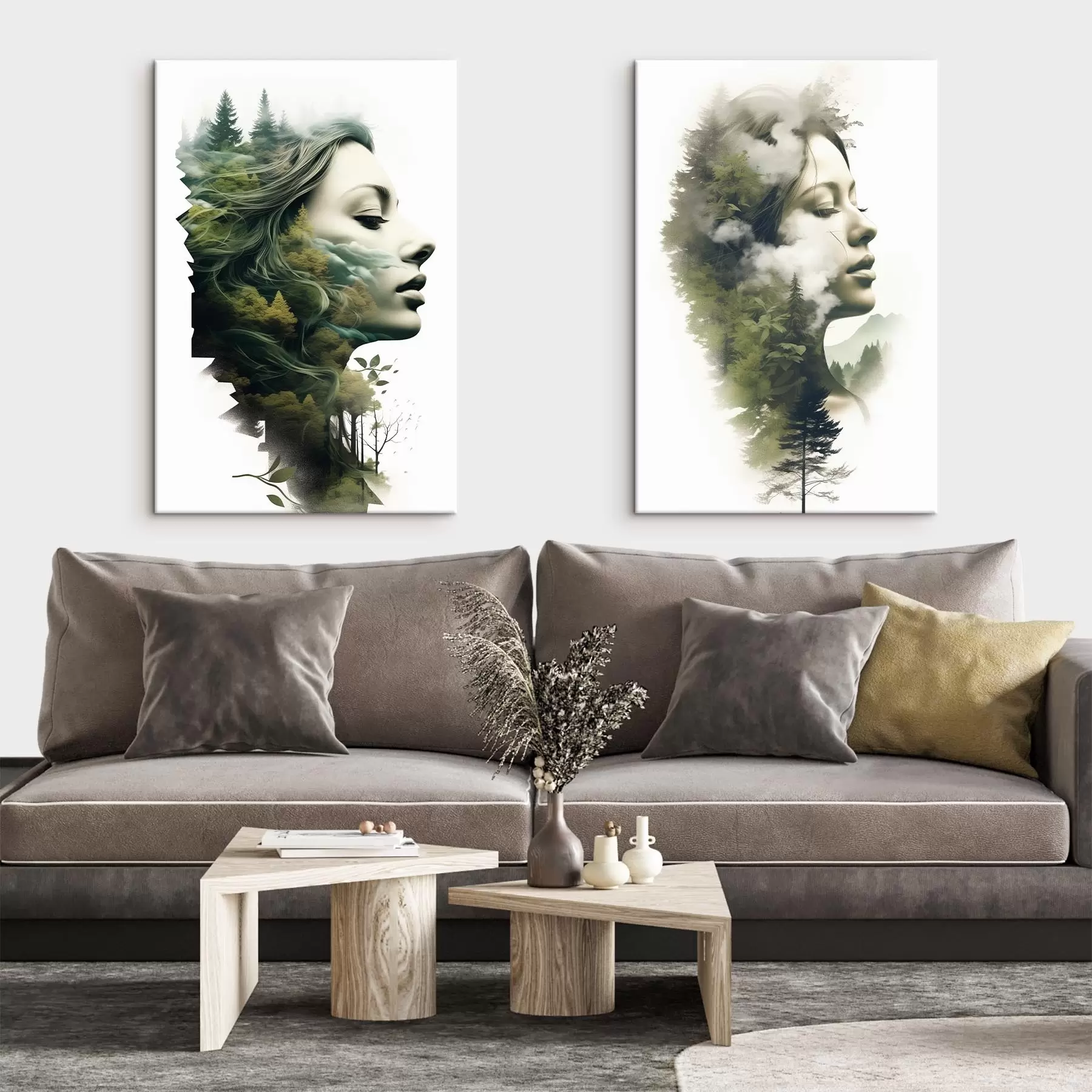  Peintures Les gens, les filles, la nature m00427