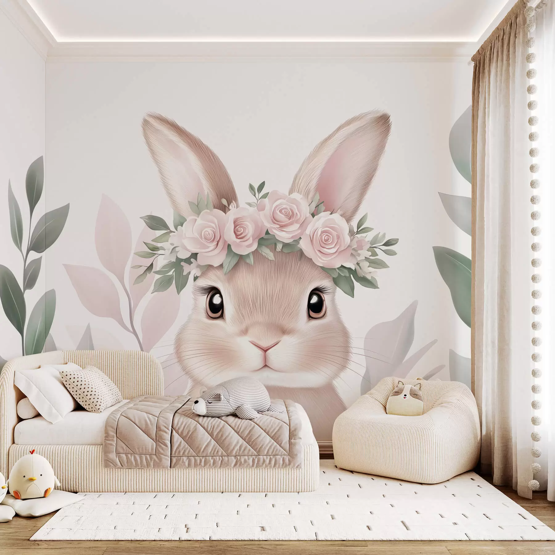  Peintures Gros lapin mignon w03169