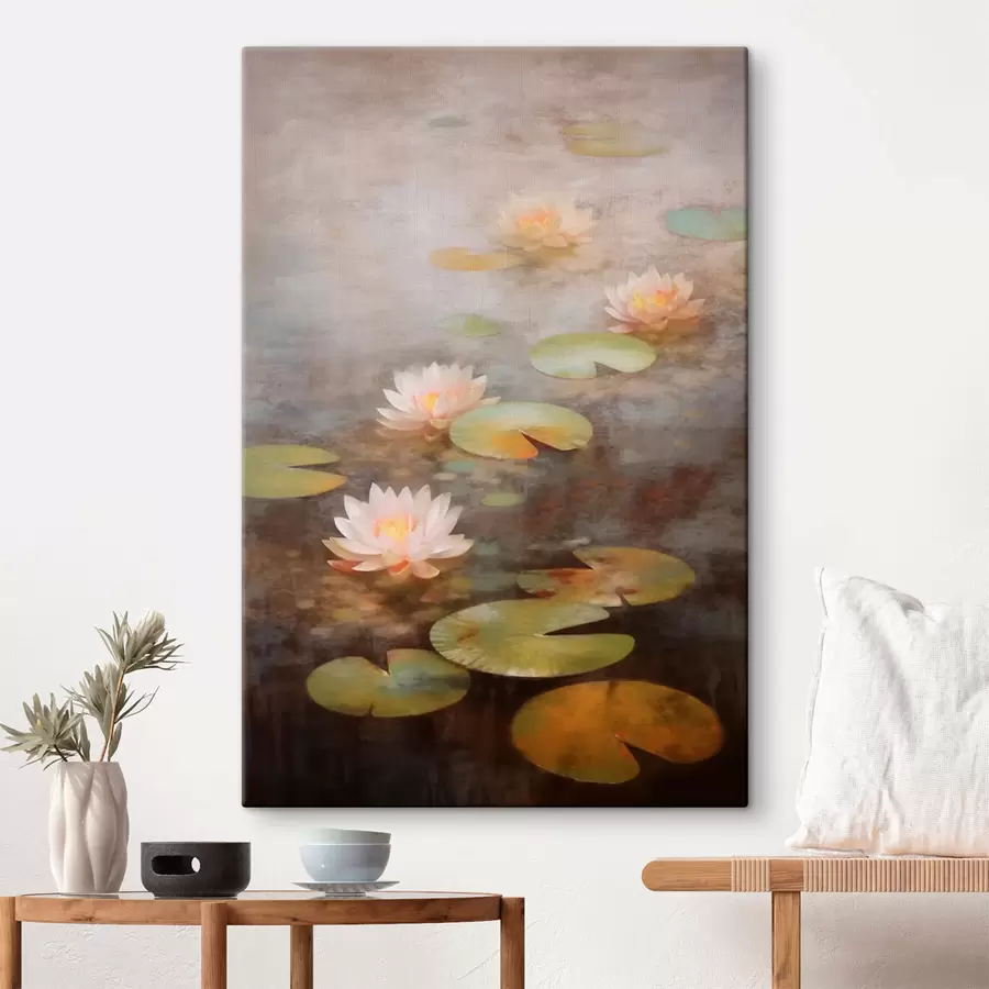  Schilderijen Waterlelies s43045