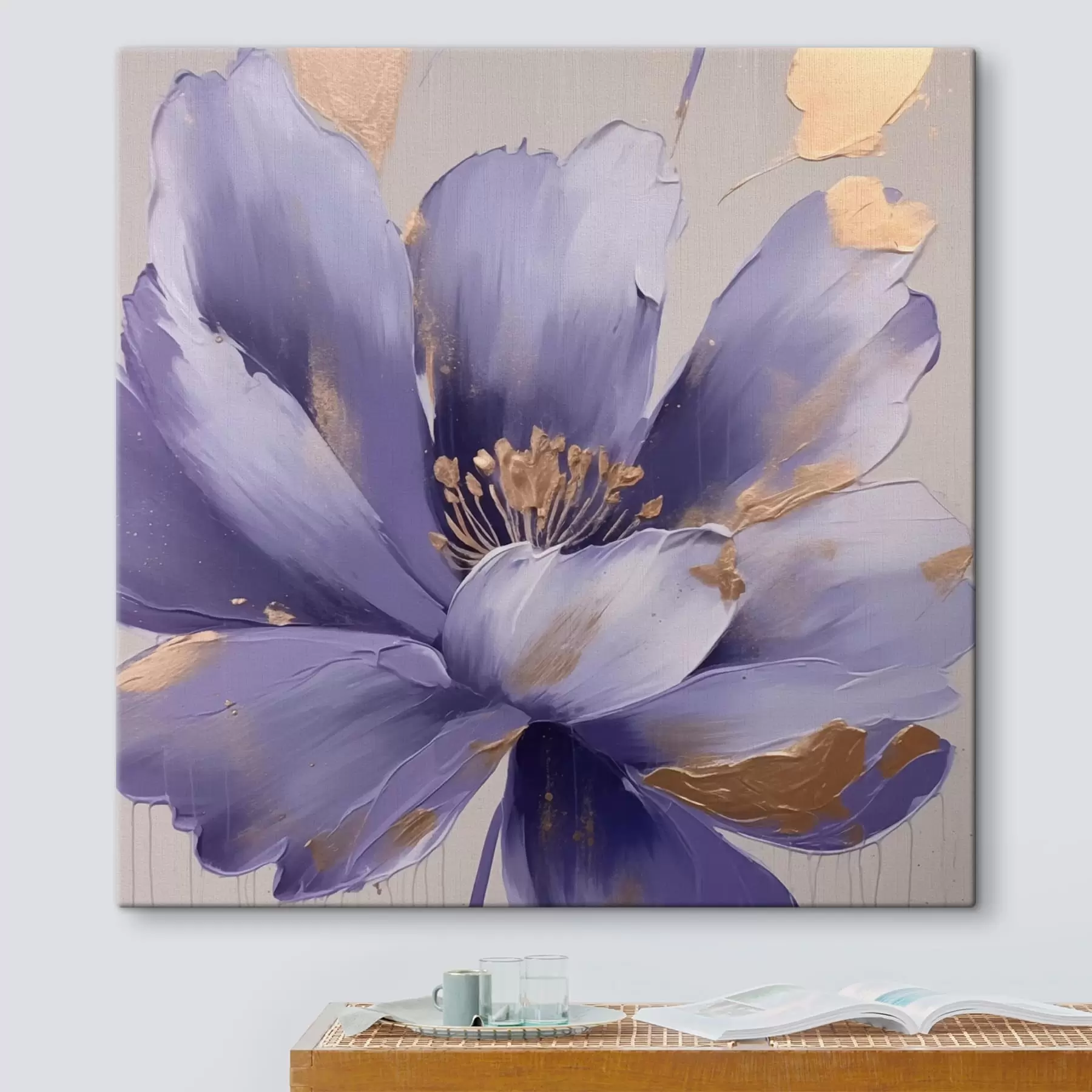  Schilderijen Prachtige bloem s43076