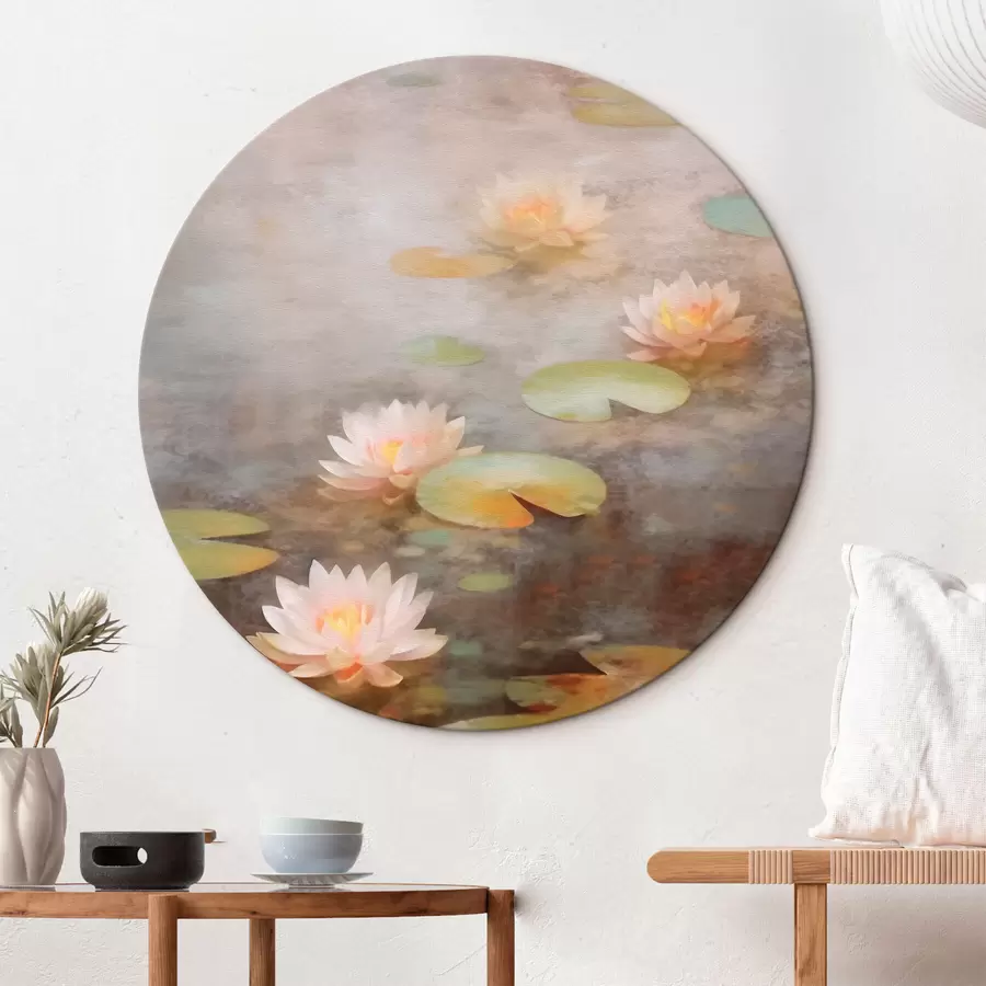  Schilderijen Waterlelies r43045