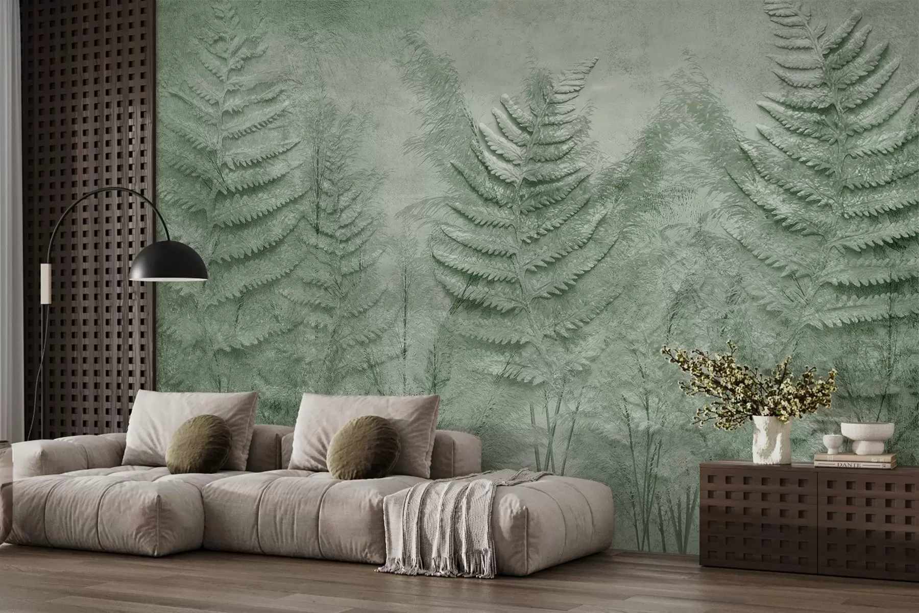 Fotobehang Veld vintage gras w03316v2