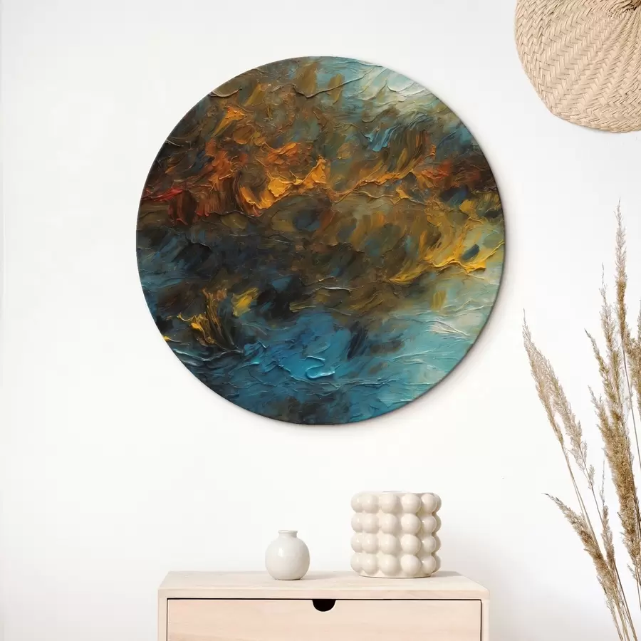  Schilderijen Vaag meer in olieverfstijl r43106