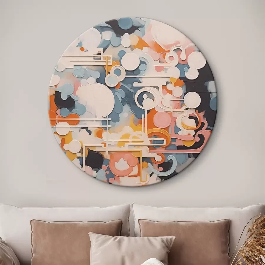  Peintures Abstraction imitation de la peinture r43227