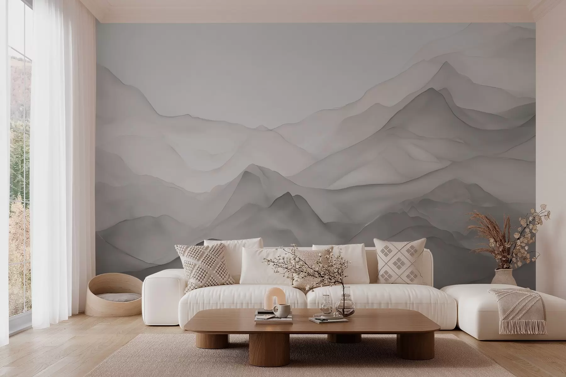 Fotobehang Bergen w03364v1