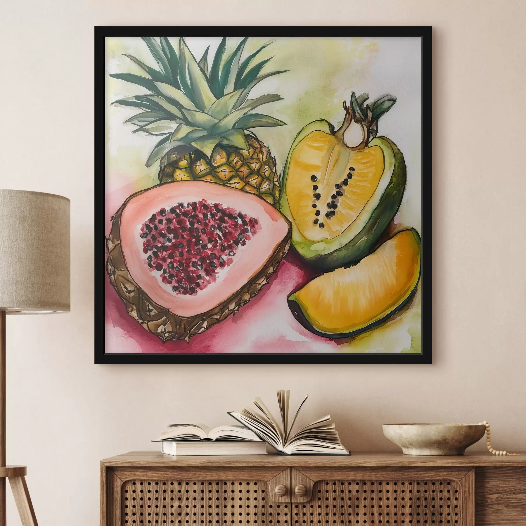 Papier peint photo Fruits tropicaux f43303
