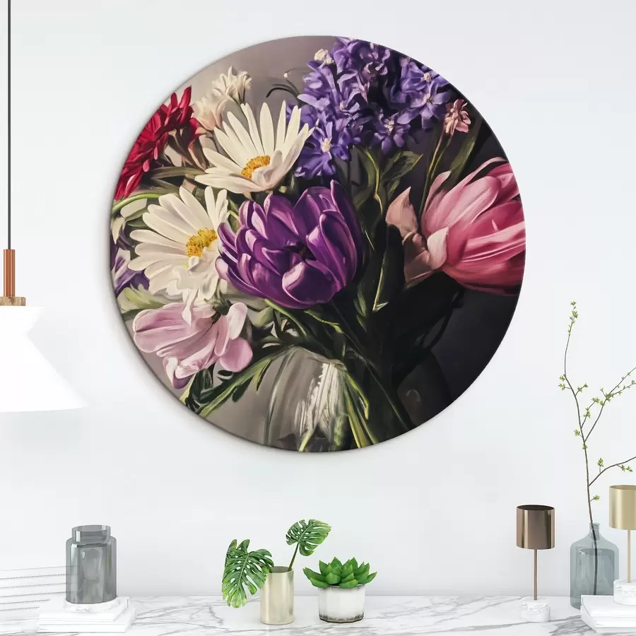  Peintures Bouquet de fleurs dans un vase r43292