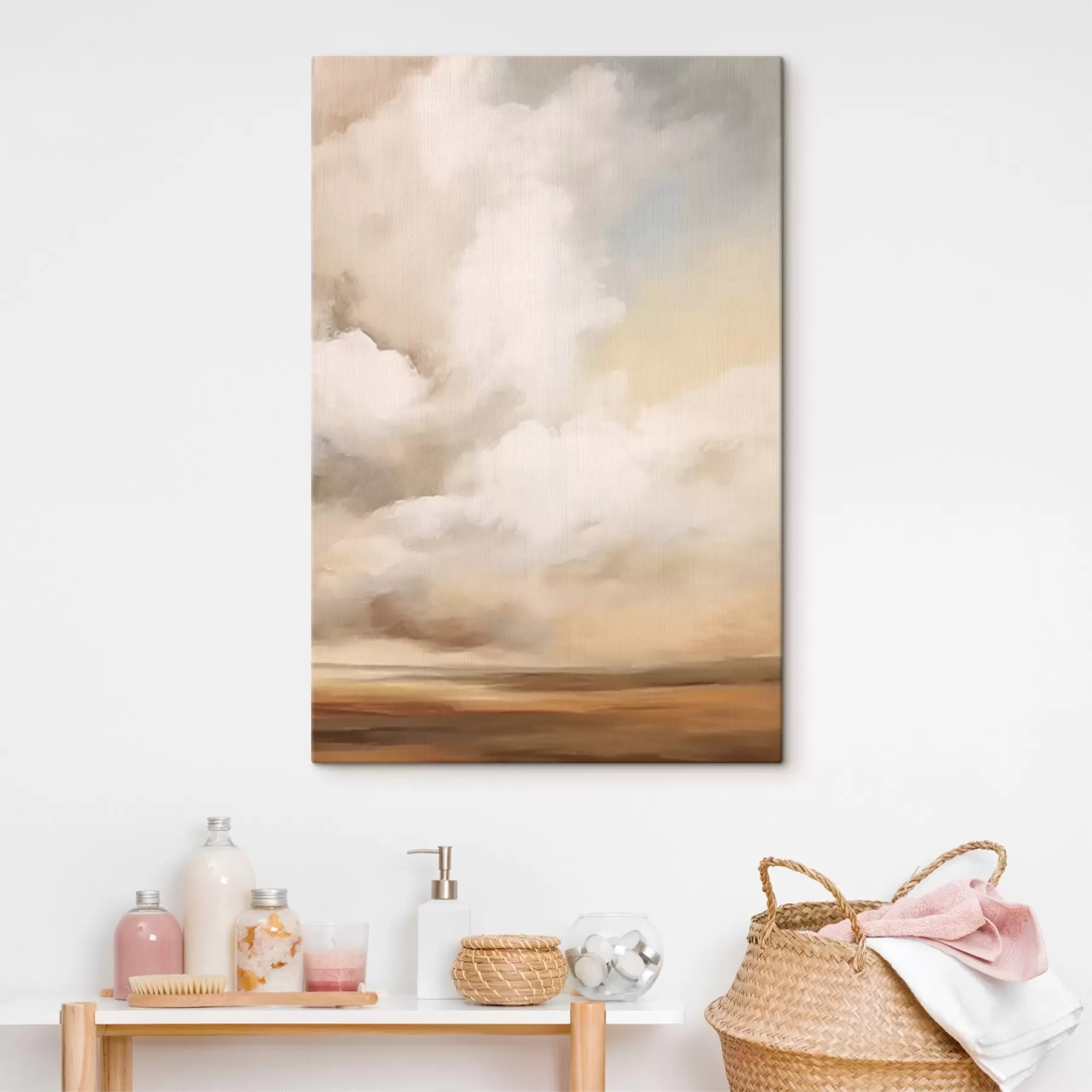 Peintures Paysage avec nuages s43270