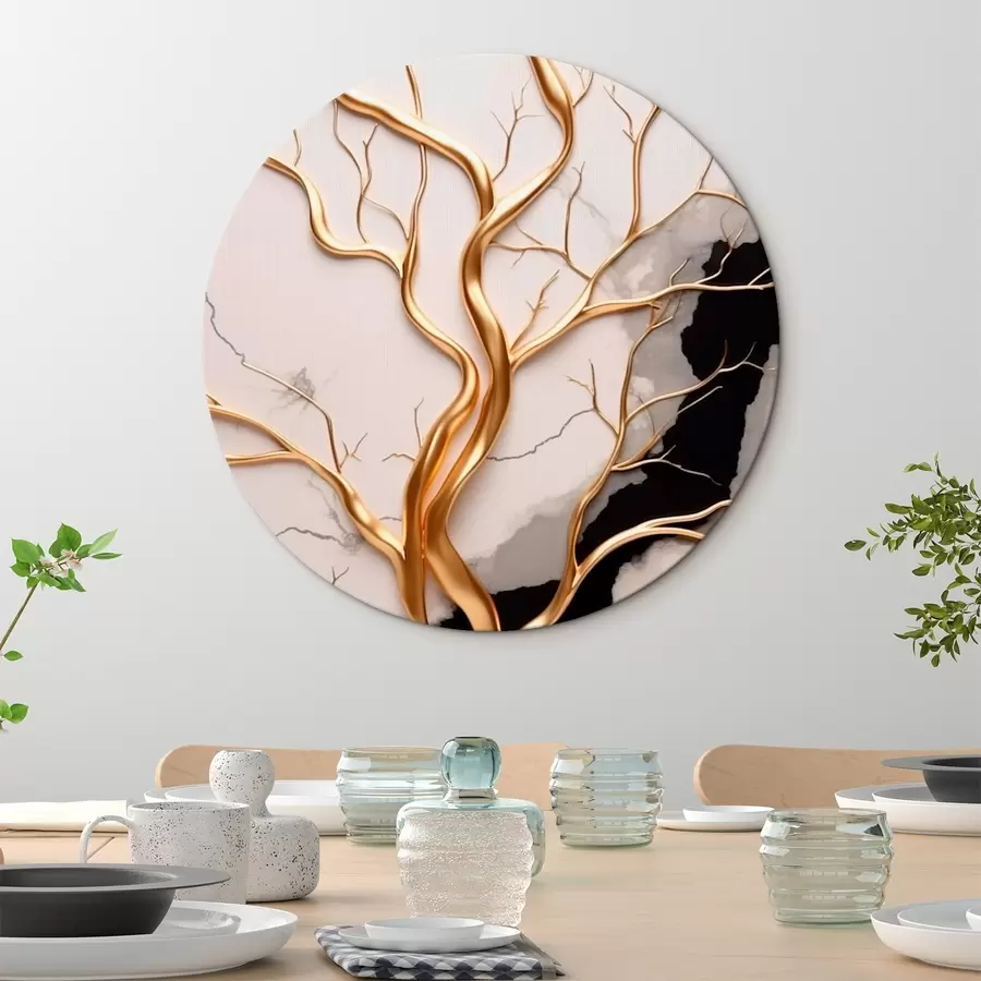  Schilderijen Abstracte boom r43282