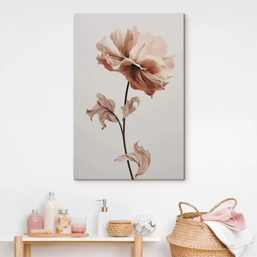  Schilderijen Minimalisme van droge bloemen s43341