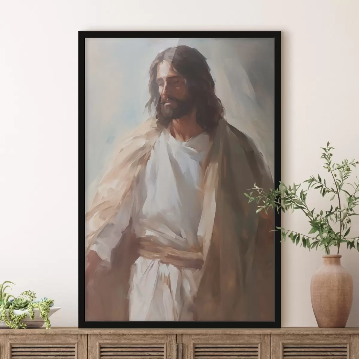 Affiche Peinture d'imitation de Jésus f43345
