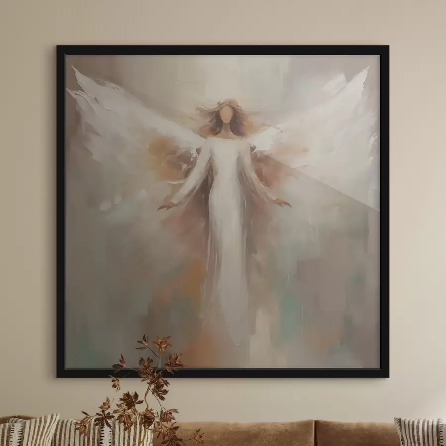 Papier peint photo L'abstraction de l'ange f43351