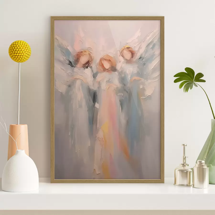 Papier peint photo Peinture d'imitation d'anges f43355