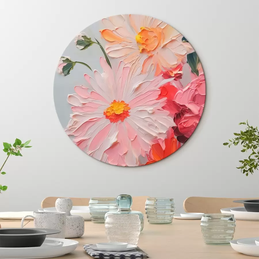  Peintures Peinture d'imitation de fleurs lumineuses r43343