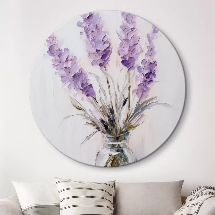  Schilderijen Heldere bloemen imitatieschilderij r43344