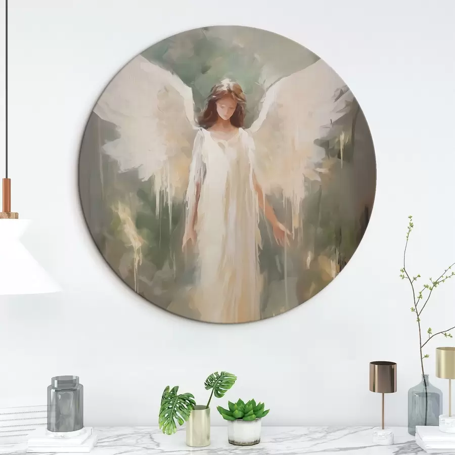  Schilderijen Abstract engel imitatieschilderij r43353