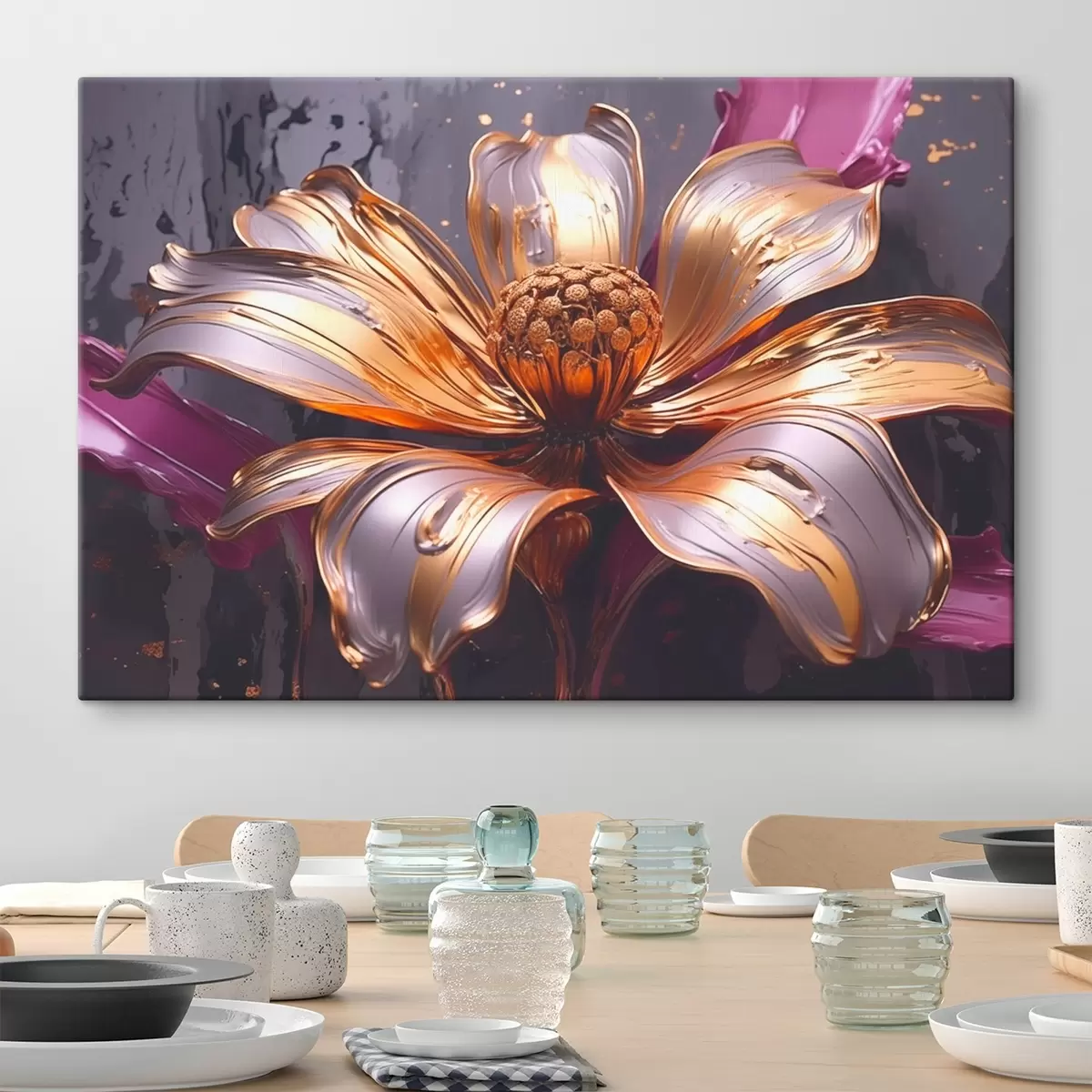  Peintures Grande fleur s43425