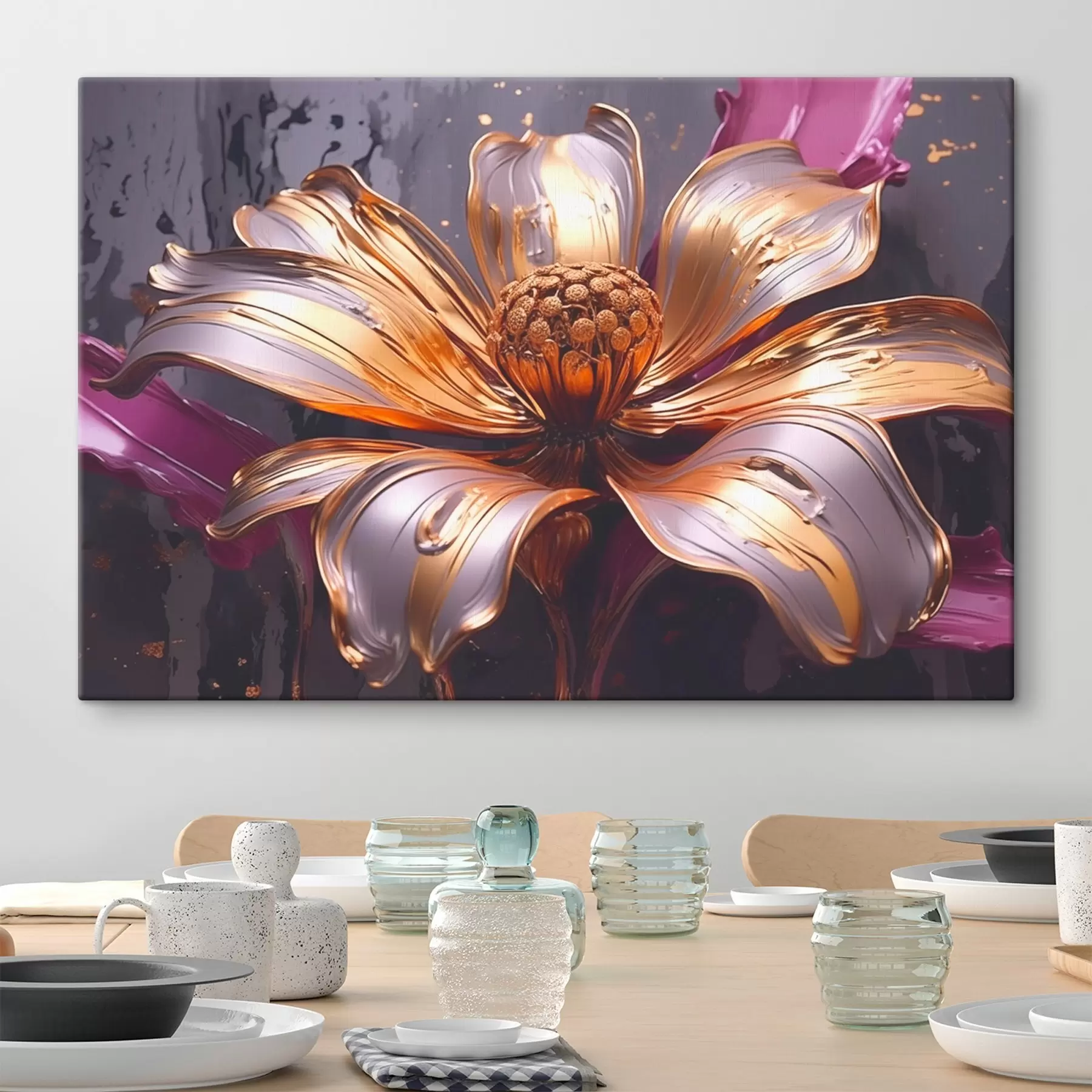  Peintures Grande fleur s43425