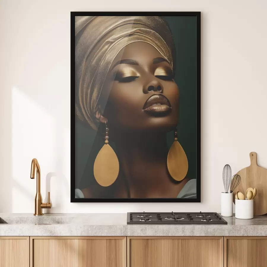 Fotobehang Vrouwelijk portret f43416