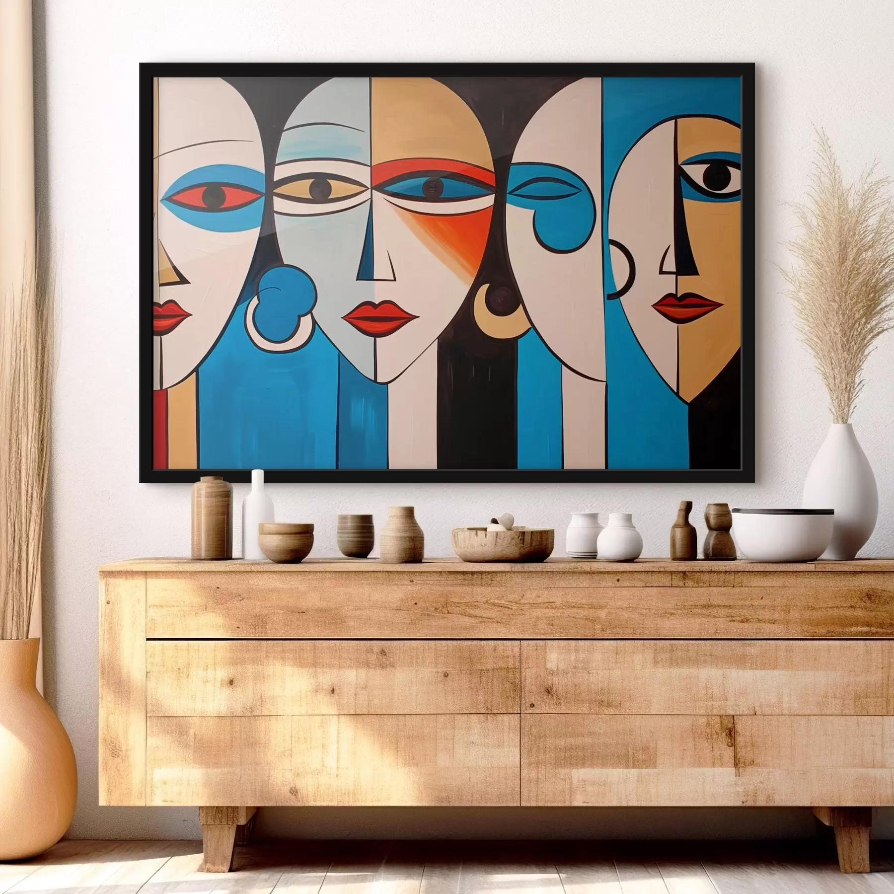  Peintures Portraits féminins cubistes f43427