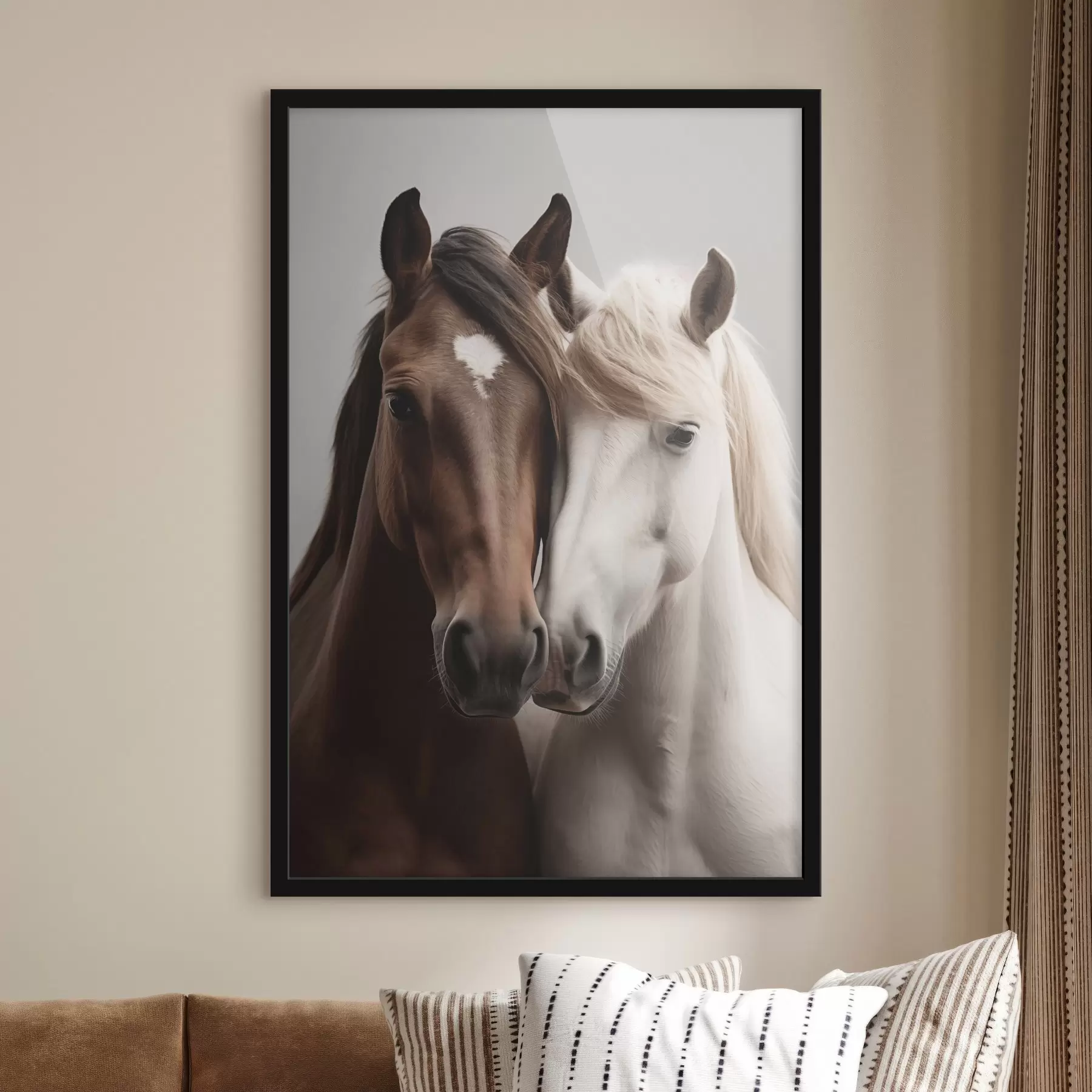 Fotobehang Paarden f43436