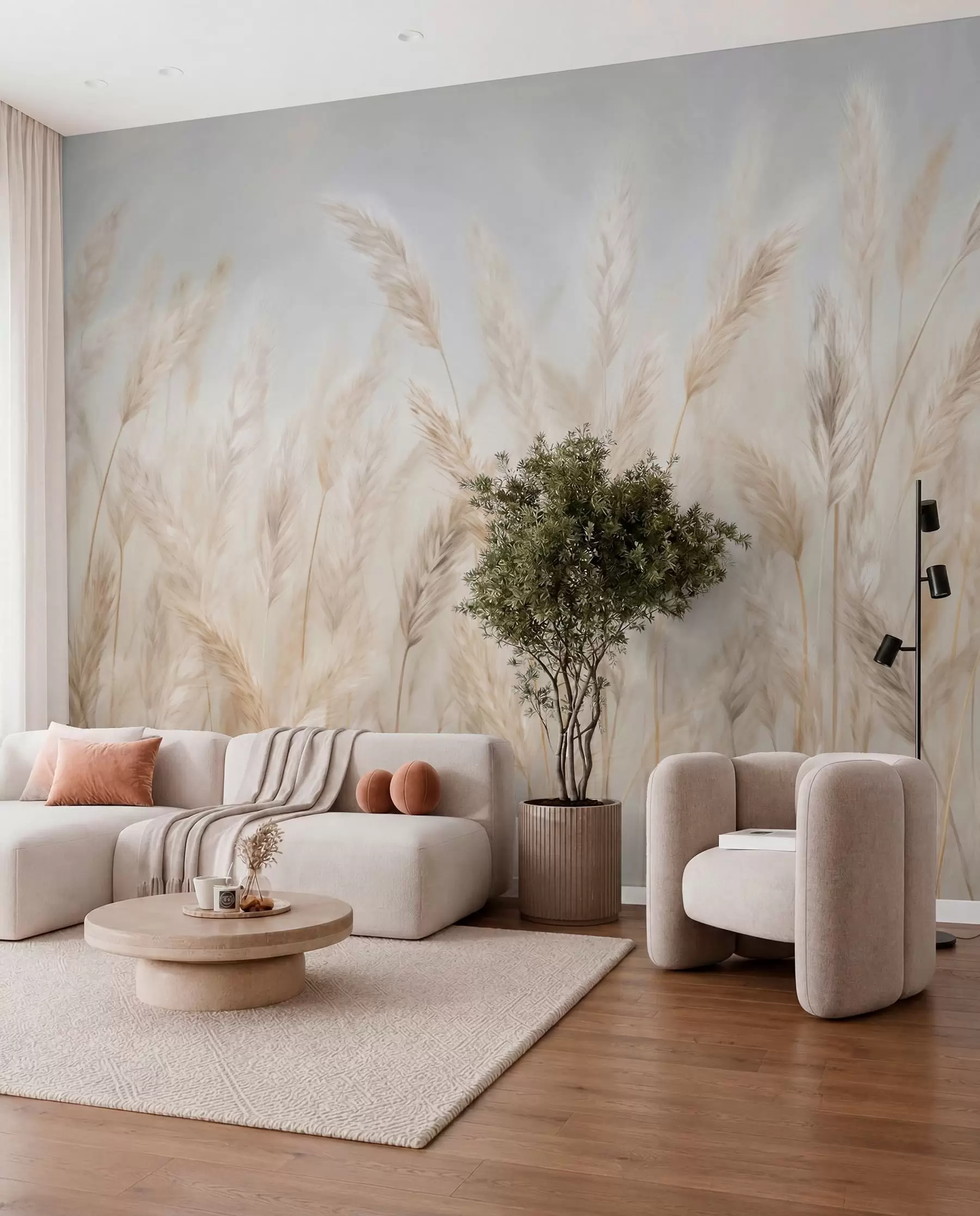 Fotobehang Aartjes tegen de blauwe lucht w03530