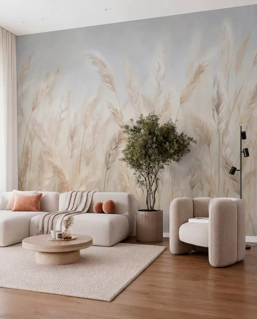 Fotobehang Aartjes tegen de blauwe lucht w03530