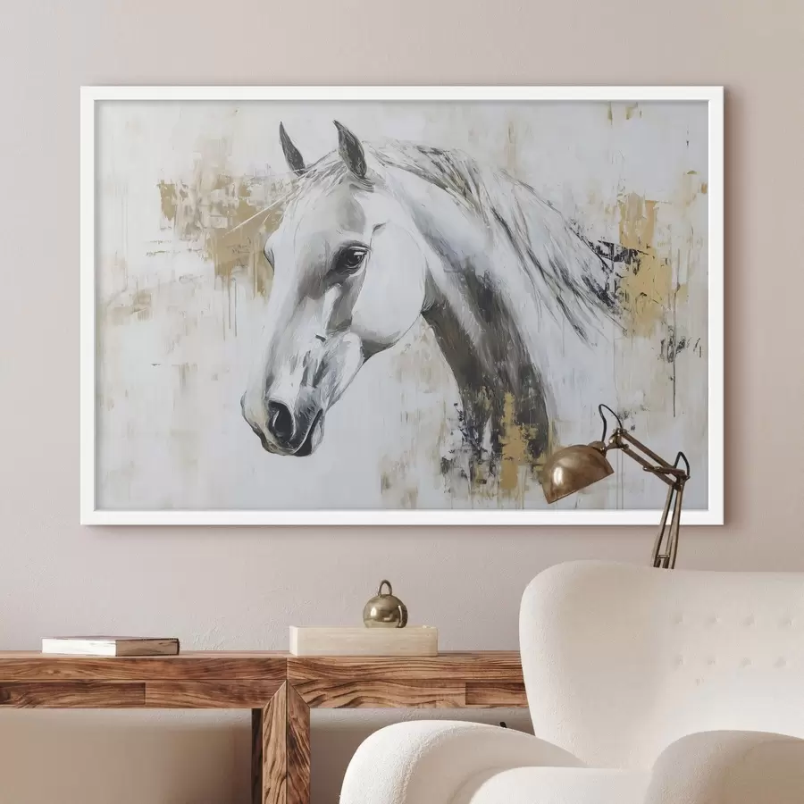 Fotobehang Paard en harmonie f43497