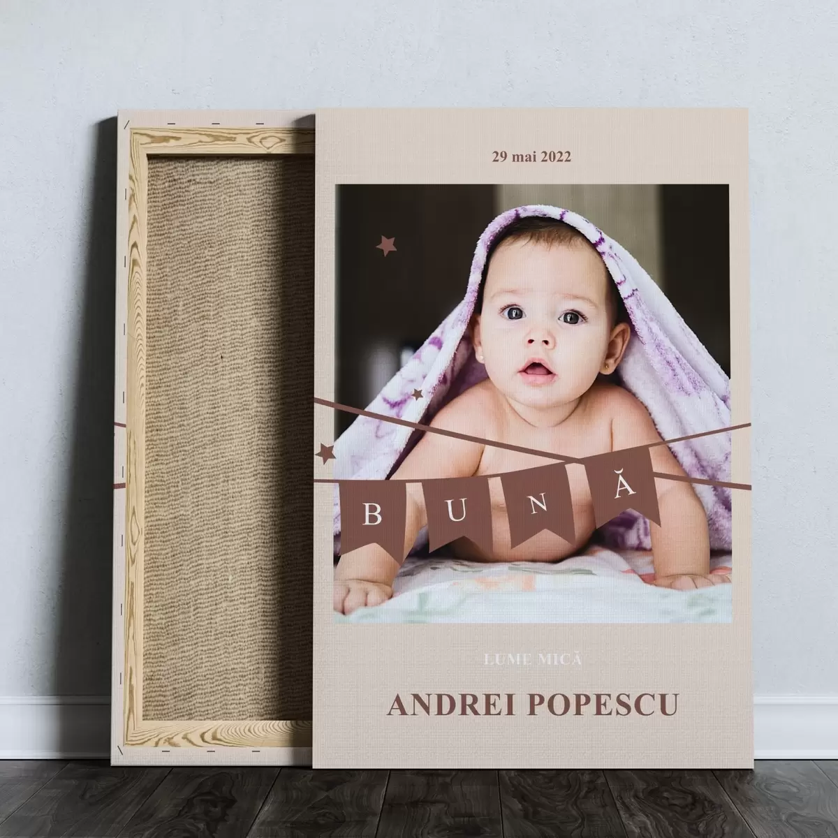  Schilderijen Welkom in de wereld, kleintje s43607