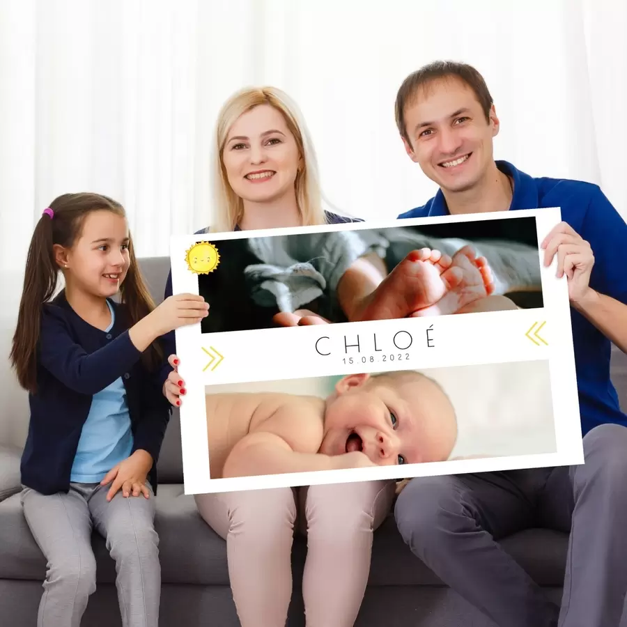  Schilderijen De komst van onze kleine vieren s43601