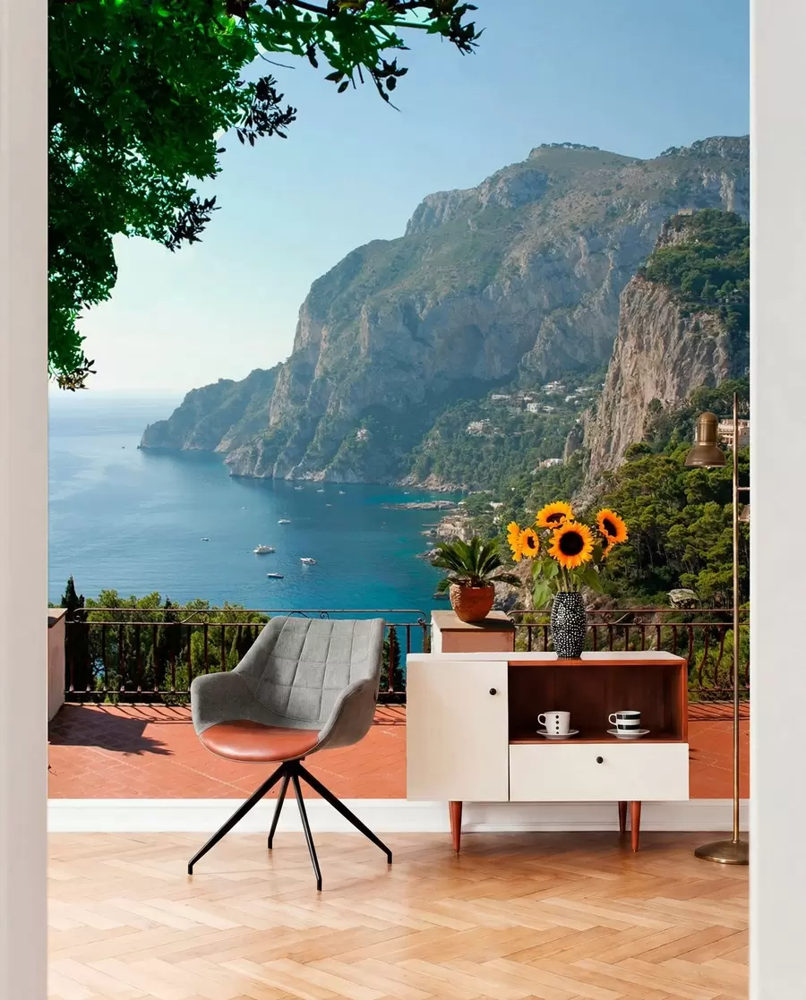 Fotobehang Mediterraan landschap u53438