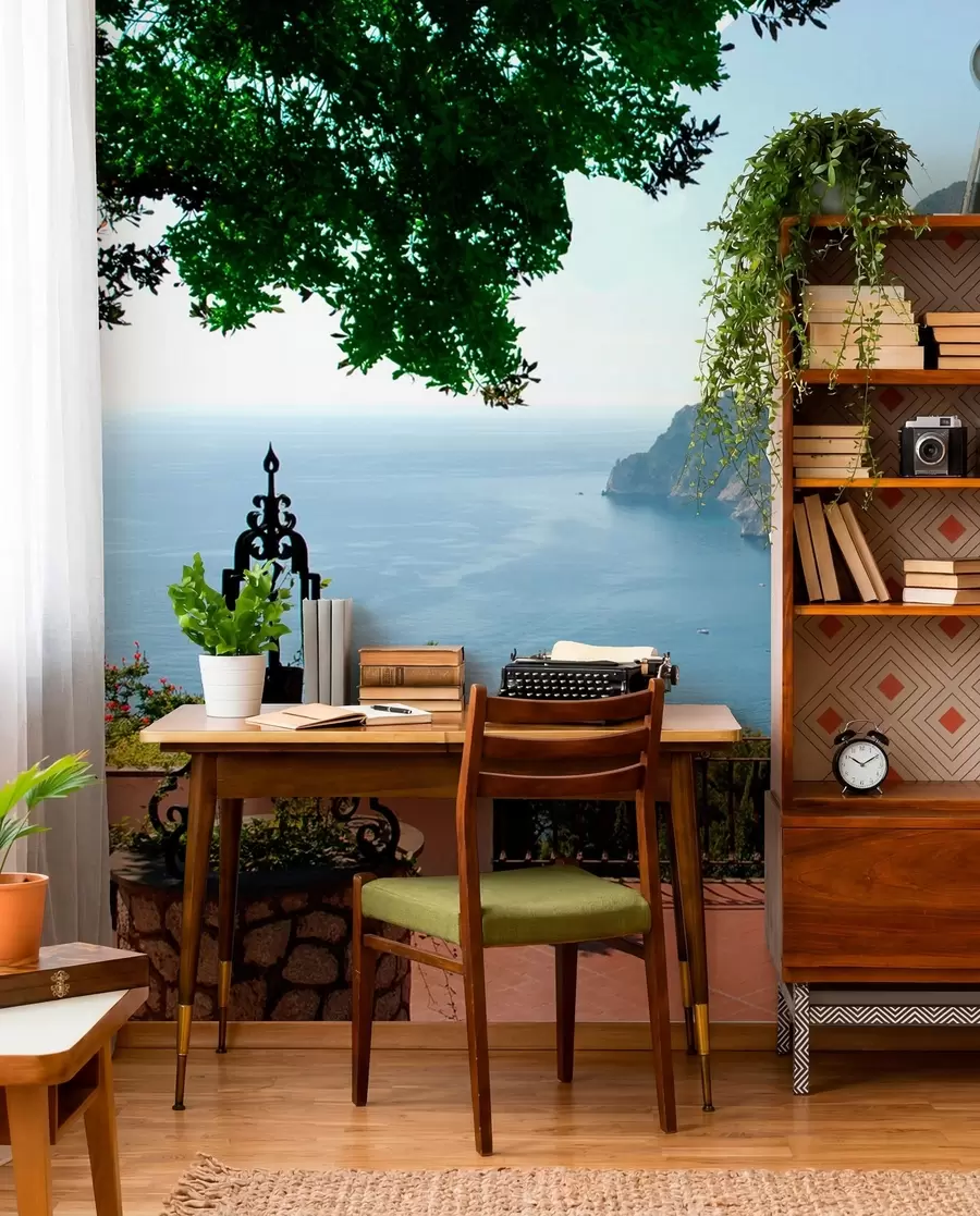 Fotobehang Mediterraan landschap u53438