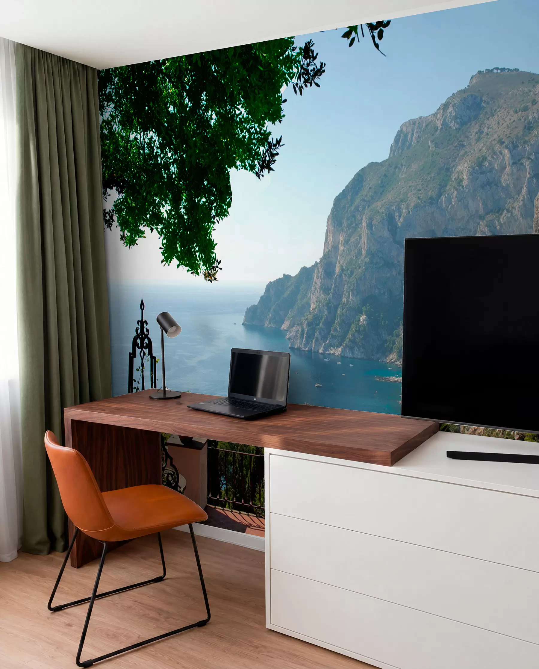 Fotobehang Mediterraan landschap u53438