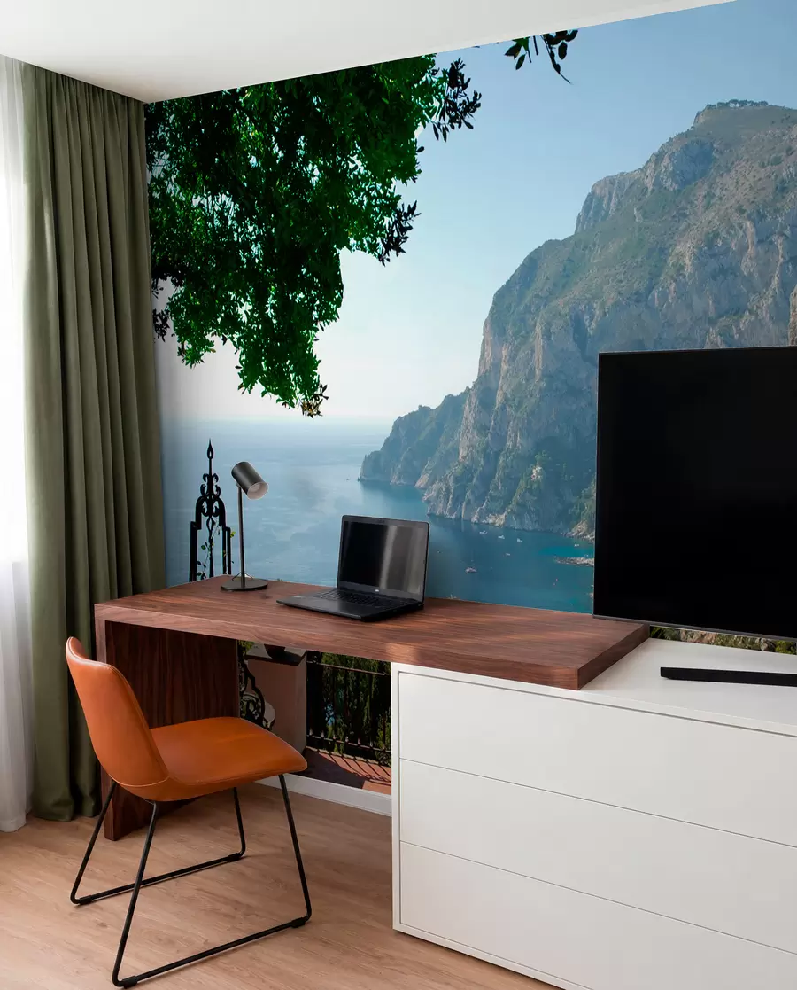 Fotobehang Mediterraan landschap u53438