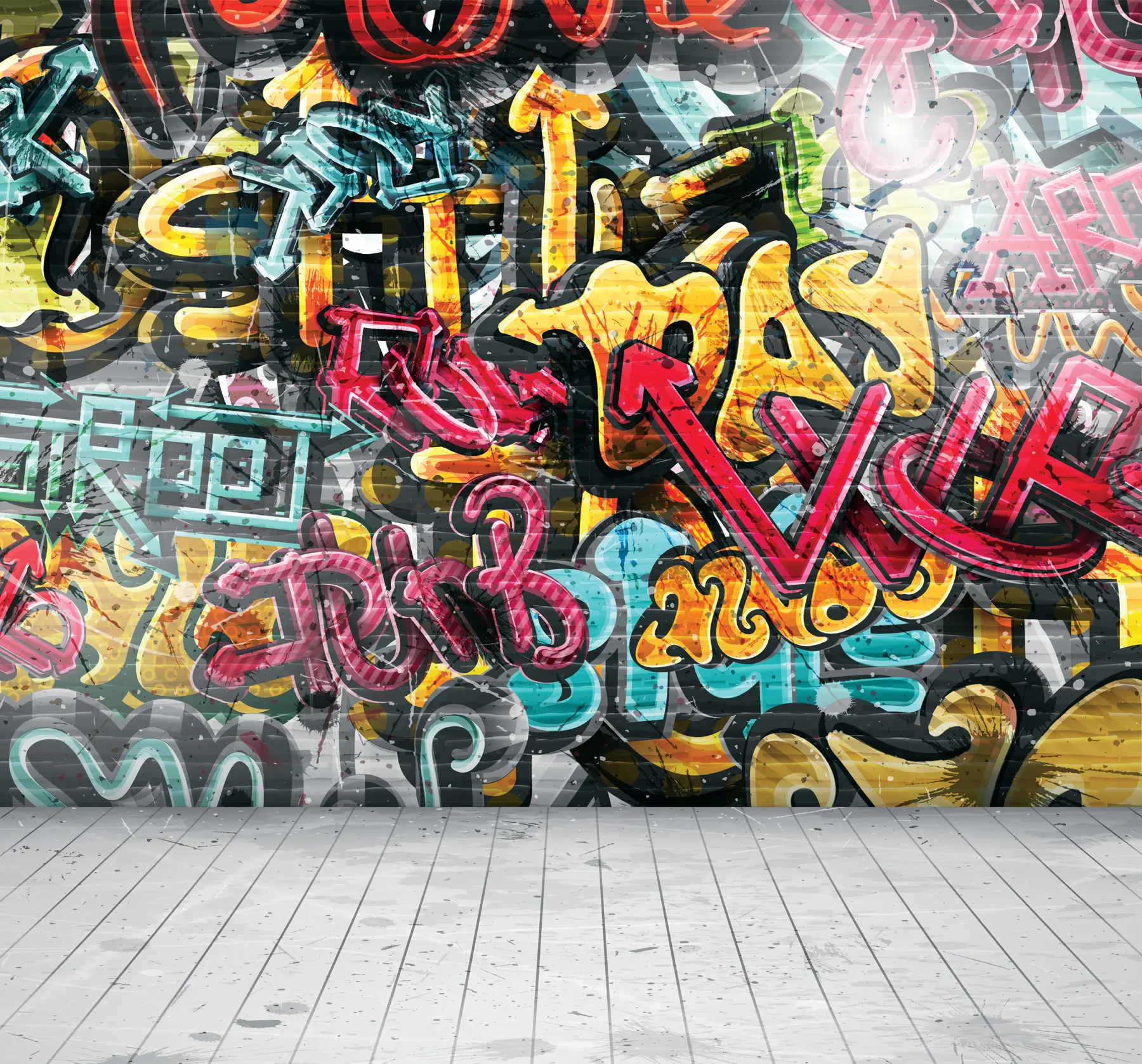 Papier peint photo Art, peinture et graffitis u56045