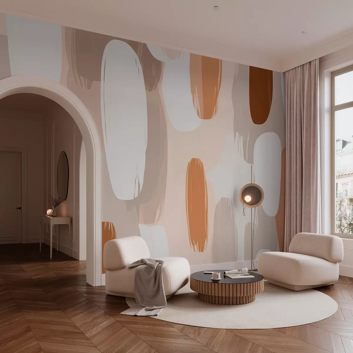 Papier peint photo Motif abstrait w03507