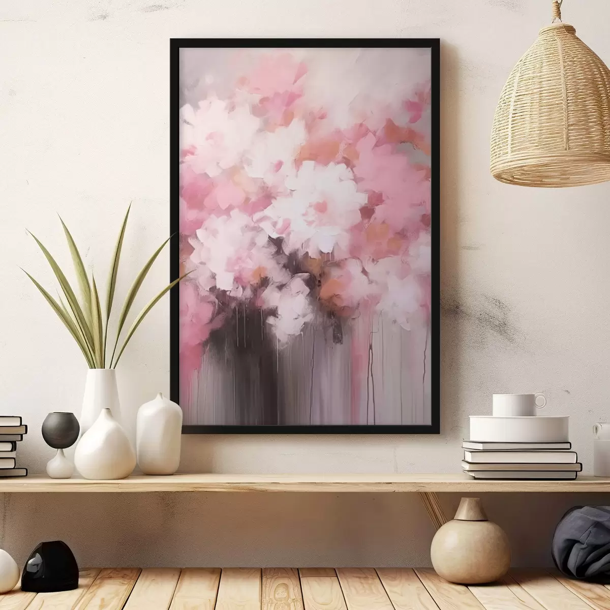 Affiche Abstraction florale f43517