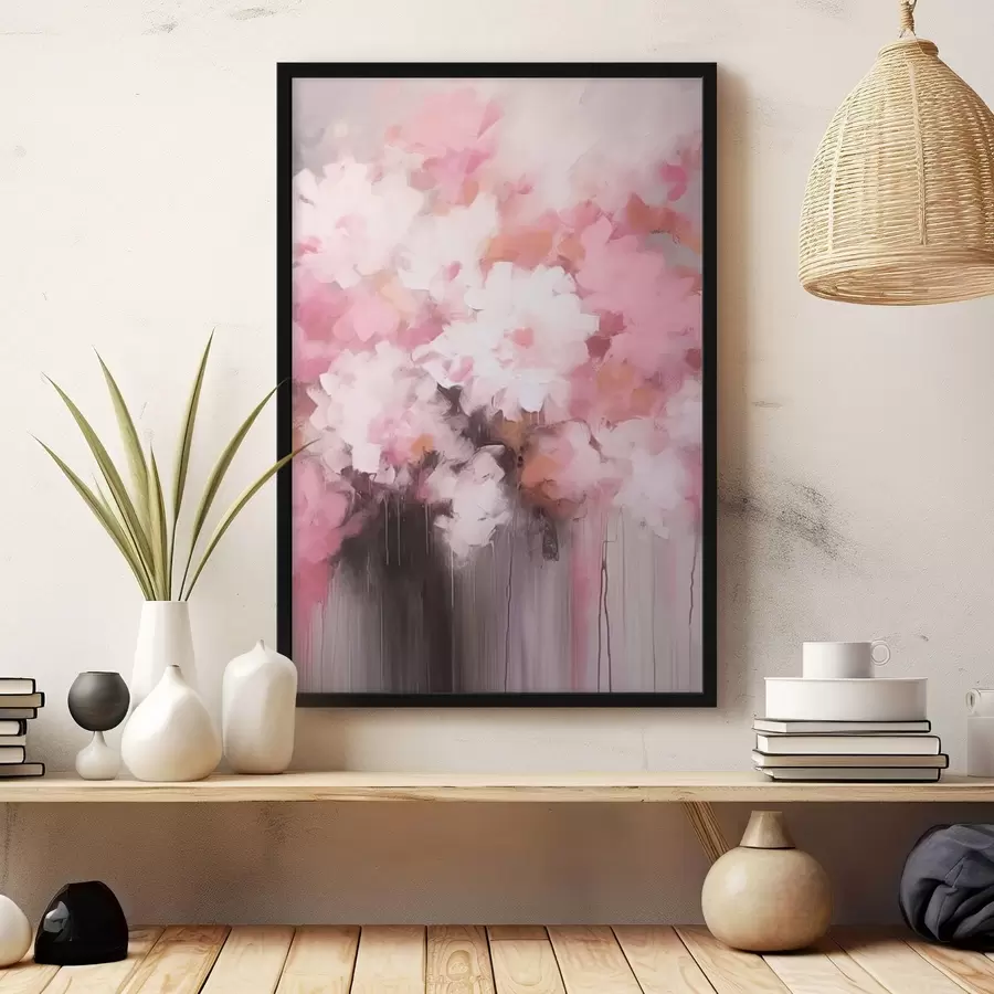  Schilderijen Abstractie van bloemen f43517