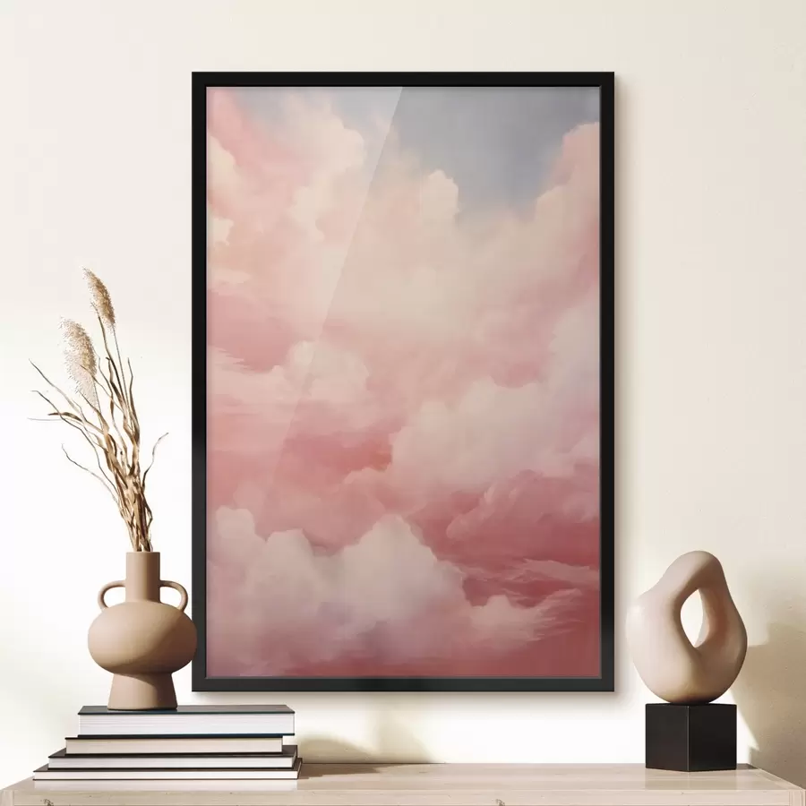 Papier peint photo Composition avec trois portraits abstraits f43529