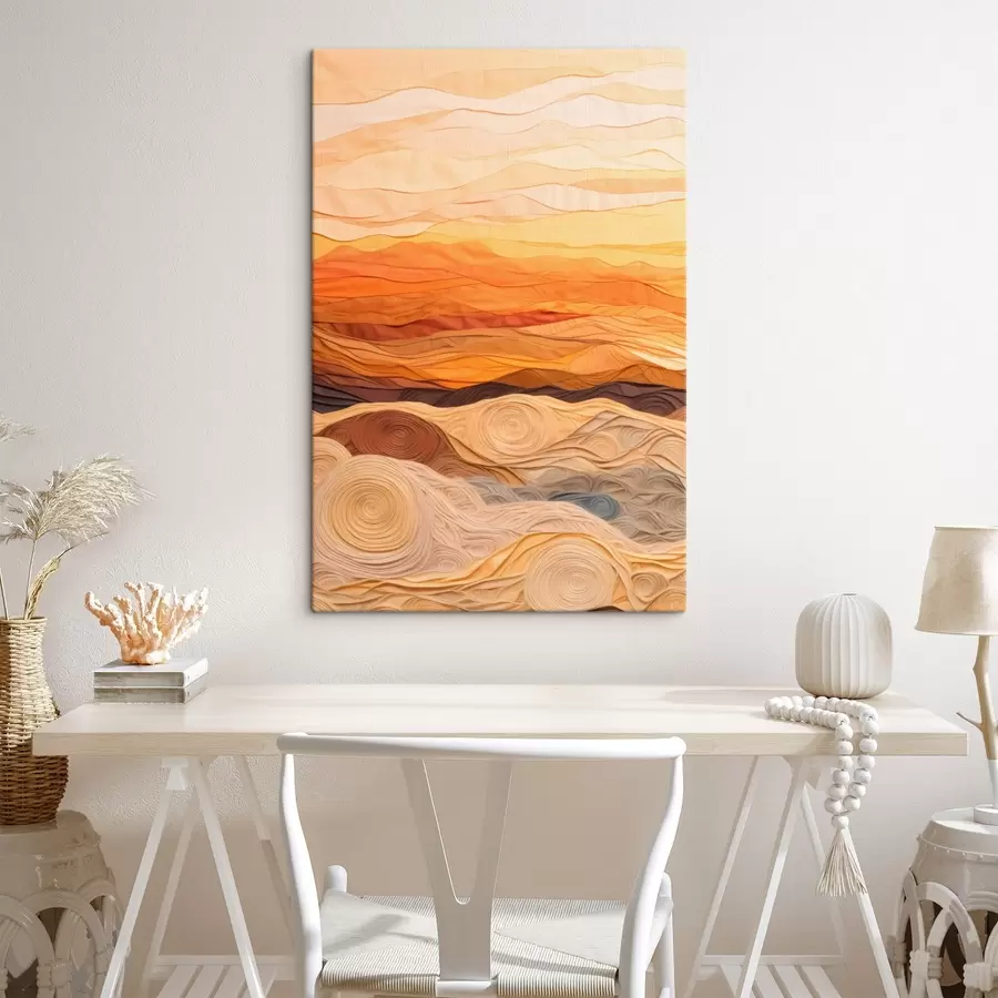  Peintures Harmonie du désert s43585