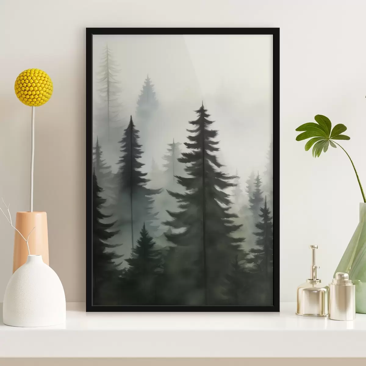 Poster Rustige kustlijn f43511