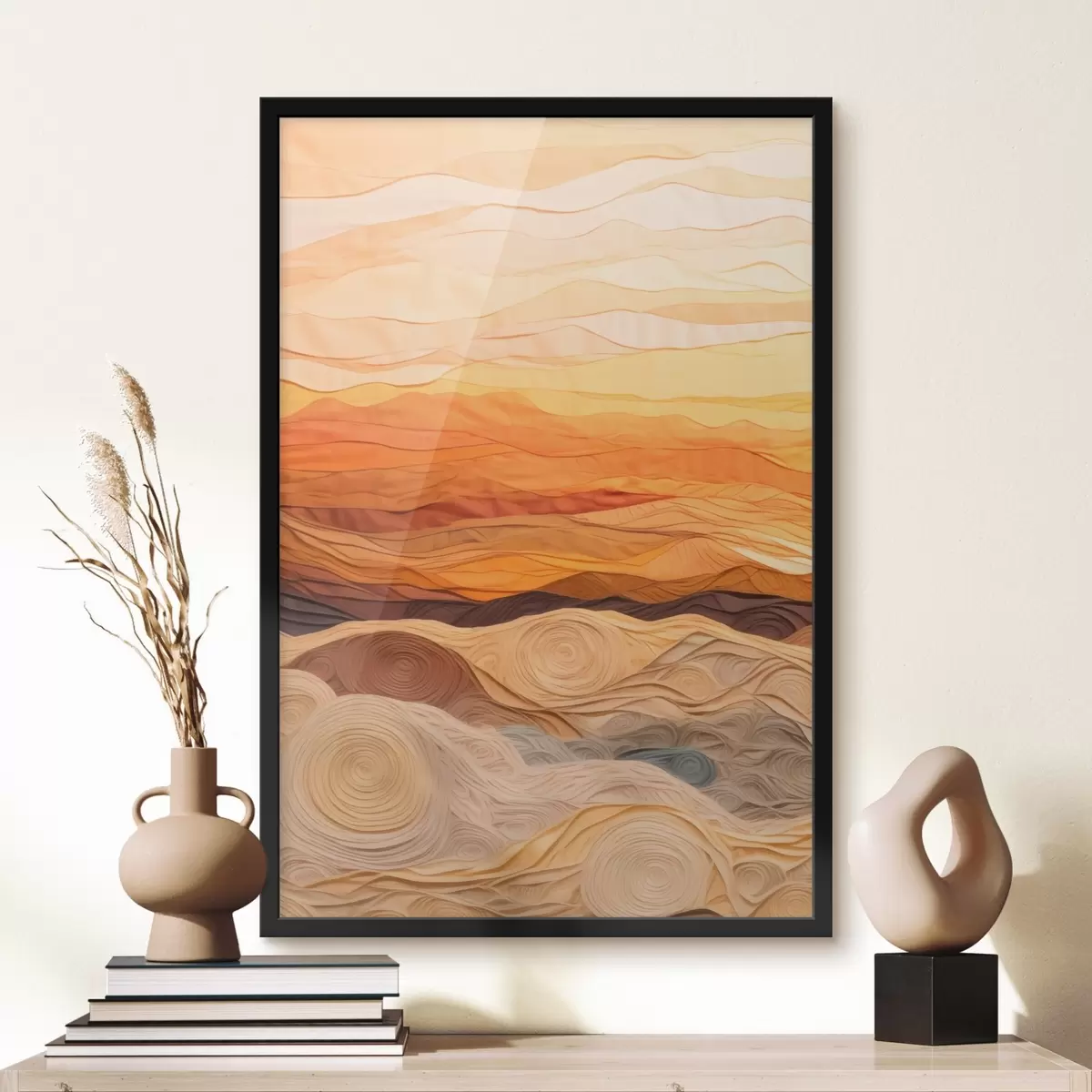 Poster Harmonie van de woestijn f43585